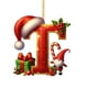 thumbnail image 1 of Adorno Colgante para Árbol de Navidad con 26 Letras | Adornos Acrílicos con El Alfabeto | Decoración Navideña Personalizada | Decoración Ligera y Resistente para Árbol, Porche, Pared y Mesa, 1 of 1