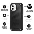 thumbnail image 2 of Pelican Kevlar Shield Case + Holster - iPhone 12 mini - Black, 2 of 6