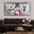 thumbnail image 5 of Logo Designers Bill Cartoon Graffiti Money McDuck Canvas Art Poster And Wall Art Picture Print Modern Family Bedroom Decor Posters, 5 of 7