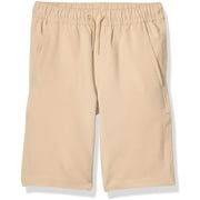 Nautica Boys School Uniform Jogger Short 12 Lowell Khaki
