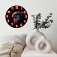 thumbnail image 6 of Neon Eagle Wall Clock Decorative Art 10-Inch Silent Wooden Wall Clock, Battery Operated (AA Batteries Not Included), Artistic Home Decor, 6 of 7
