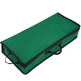 thumbnail image 2 of Wrapping Paper Storage Bag Rolls And Ribbon Holder Heavy Duty Tear Proof Christmas Gift Wrap Storage Organizer With 2 Clear Pocket, 2 of 6