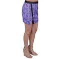thumbnail image 3 of Lush Diamond Pattern Formal Overlap Jacquard Structured Sexy Mini Skirt, 3 of 4