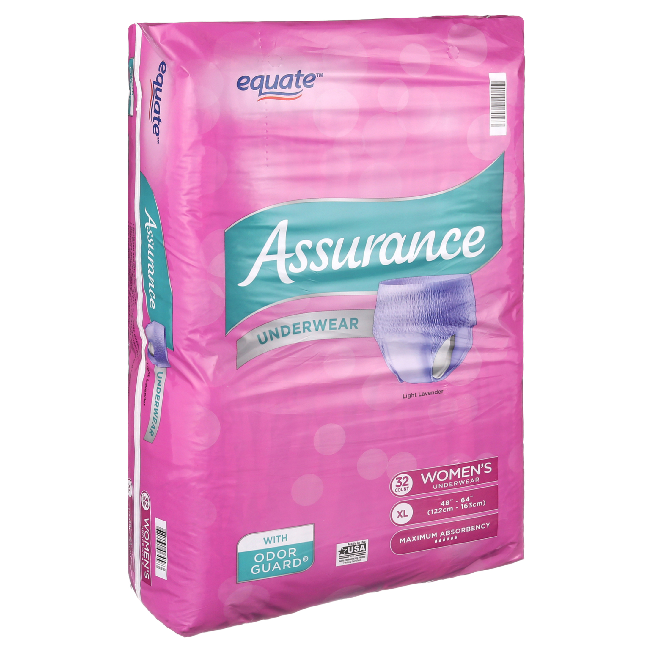Assurance Women's Incontinence & Postpartum Underwear, Maximum ...