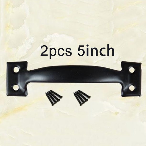 2PC Barn Door Handle Gate Handle Pull for Sliding Barn Doors Gates Garages Sheds