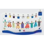 Judaica TB-MEN-320 14'' x 6'' Children of Israel Menorah