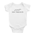thumbnail image 1 of Don't Tread On Me Funny Baby Bodysuit Boy Girl Unisex, 1 of 3