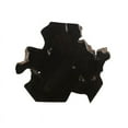 thumbnail image 4 of Sunpan Wyatt 31" Modern Wood End Table with Steel Frame in Brown, 4 of 9