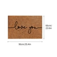 thumbnail image 3 of TIMIFIS Valentines Day Tapis de Porte, Valentines Bienvenue Mats Extérieur pour Porte d'Entrée, Paillasson Antidérapant Intérieur Tapis de Sol d'Entrée pour Extérieur Déco Maison, 3 of 3