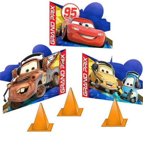 Hallmark Party Disney Cars Tabletop Decorations