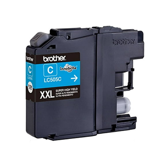 Cartucho de Tinta Brother LC505C, color cian. Brother LC505C