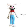 thumbnail image 2 of Muñeco de conejito aterrador de felpa, almohada de felpa suave, regalo de Halloween para fanáticos de los juegos y niños, 2 of 5