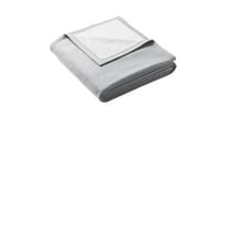 Port & Co Adult Unisex Plain Blanket Athletic Hthr One Size Fits All