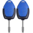 thumbnail image 1 of 3 Button Key Remote Control Body & Keys For Ford Transit Blue, 1 of 4