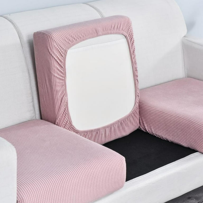 Auvideal Oversized Chair Cover Chair Slipcovers for Living Room Armchair Oversized Sofa Seat Cover Slipcover Dark Pink Available for Width 26 36 inches Length 26 36 inches Walmart