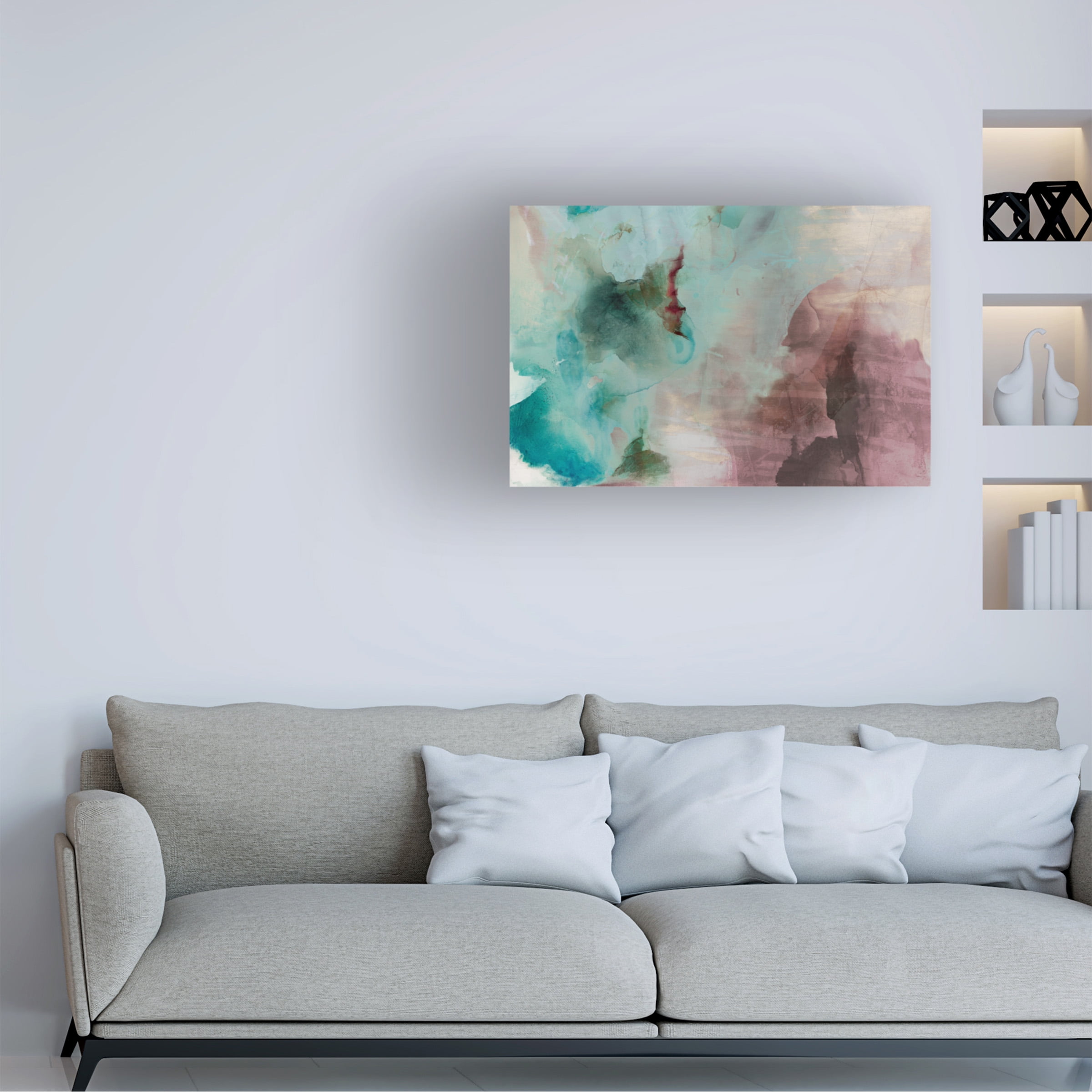 Sisa Jasper 'Aversion 7' Canvas Art