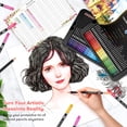 thumbnail image 7 of CCOCC 180-Color Artist Colored Pencils Set for Adult Coloring Books, Soft Core, Professional Numbered Art Drawing Pencils with Gift Tin Box for Sketching Shading Blending Crafting, 7 of 7