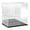 Black Base (Mirrored), variant on Plymor Clear Acrylic Display Case with Black Base, 12" W x 8" D x 12" H