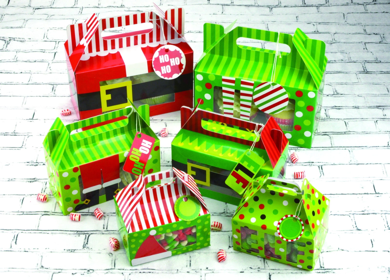 Christmas Cookie gift box Kit or Munchkin Doughnut box kit with Gift