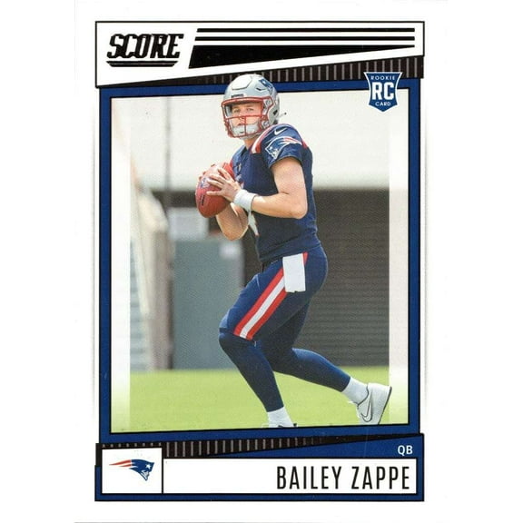 NFL 2022 Panini Score Football   Bailey Zappe Trading Card #310