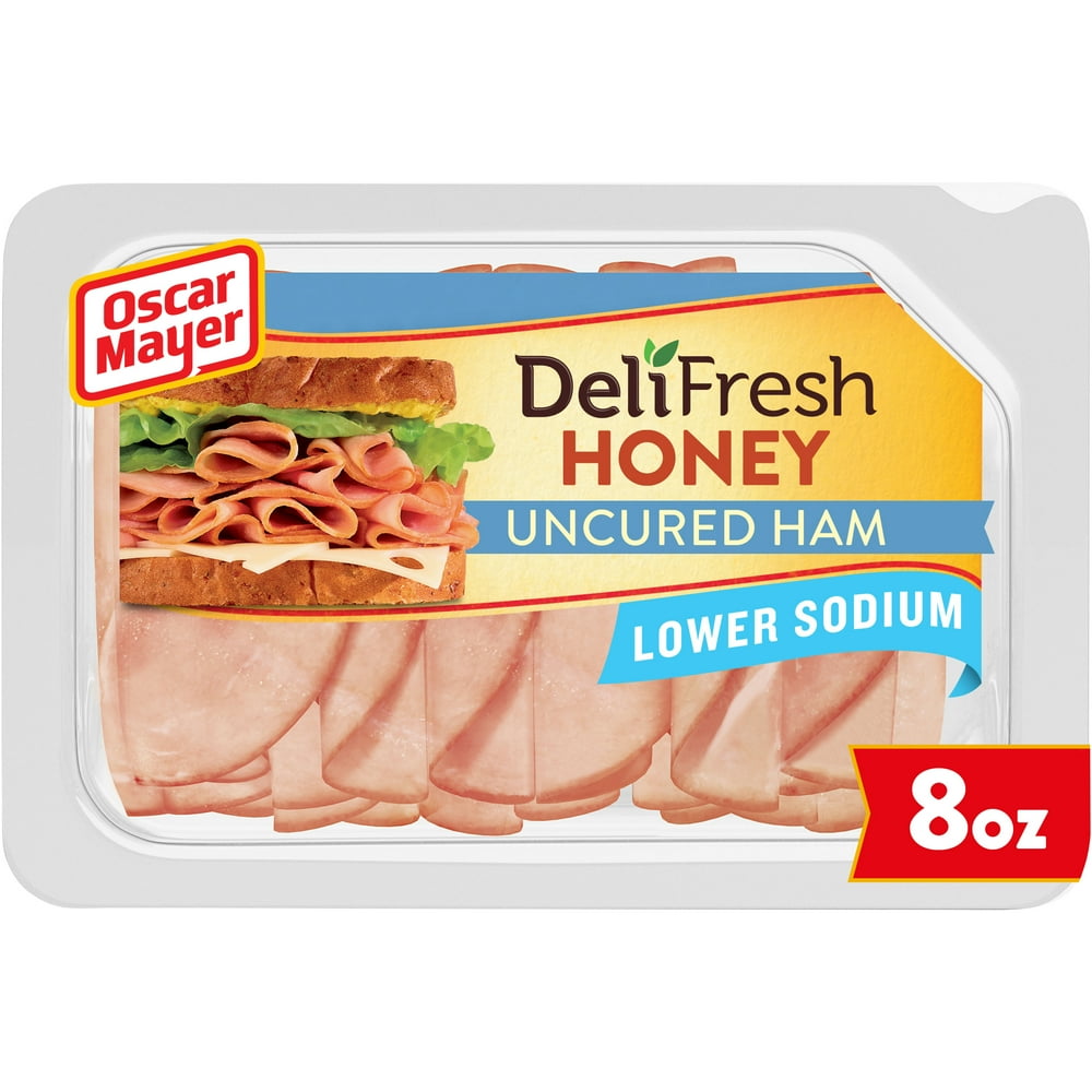 Oscar Mayer Deli Fresh Honey Uncured Ham Sliced Lunch Meat with 27
