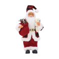 thumbnail image 3 of Papá Noel de pie Hugo para Navidad decoración de 30 cm rojo, 3 of 10