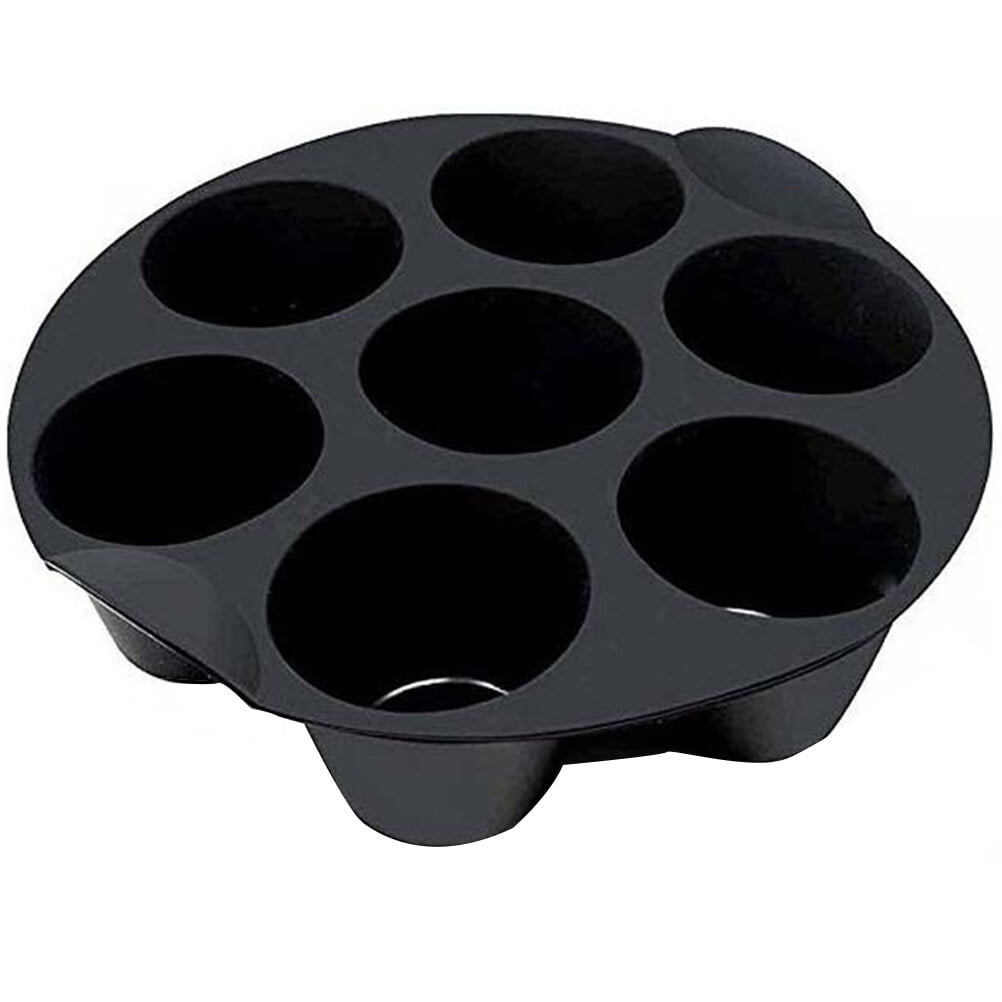  Air Fryer Silicone Cake Pans for Baking, 7.5 inch Large Airfryer  Bakeware Set with Muffin Cups, Scrapers, Magnetic Conversion Chart, Fits  Ninja, Instant Pot, Chefman, Dash, BPA Free : Home 