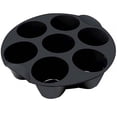 thumbnail image 1 of Silicone Muffin Cake Cups Air Fryer Accessories 7 Grids Cake Cups (Random Color), 1 of 8