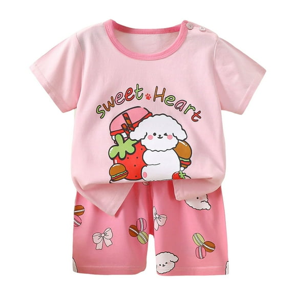 Toddler Baby Boy Clothes 6 9 18 24 Months 2T 3T 4T 5T Boys Cute Summer Short Sleeve T-Shirt Tops Shorts Clothes Sets Baby Boy Outfits