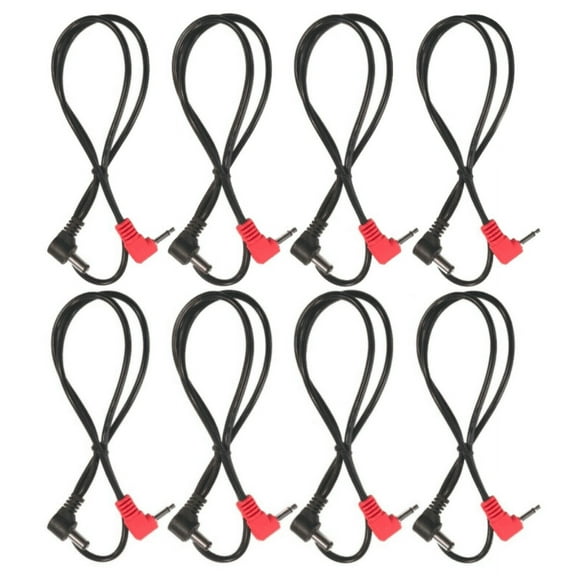 (8) Pack Effects Pedal Power Cables for use with SKB PS8 PS-45 Pedalboard Power