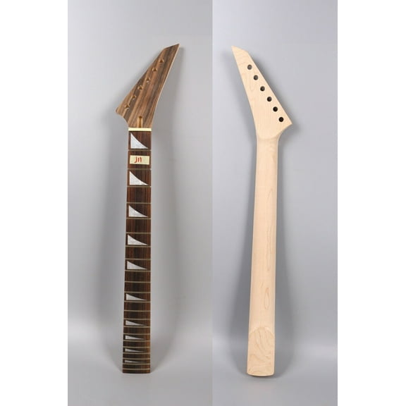 Siemonic Maple guitar neck 24Fret 25.5inch Rosewood Fretboard Shark Fin Jackson DIY