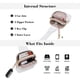 thumbnail image 5 of Bandolera INICAT de viaje pequeña de piel blanca para mujer, 5 of 8