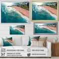 thumbnail image 4 of Designart "Cosmic Sunrise on the Moon Futuristic Scene III" Astronomy & Space Wall Art - Modern Black Planets Hallway Wall Art Decor, 4 of 4