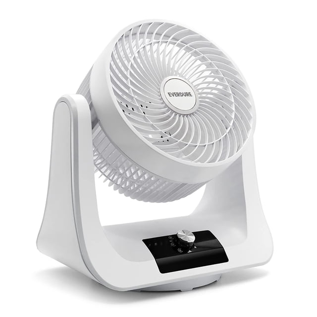 Ventilador de mesa o escritorio oscilante Everdure de 9"