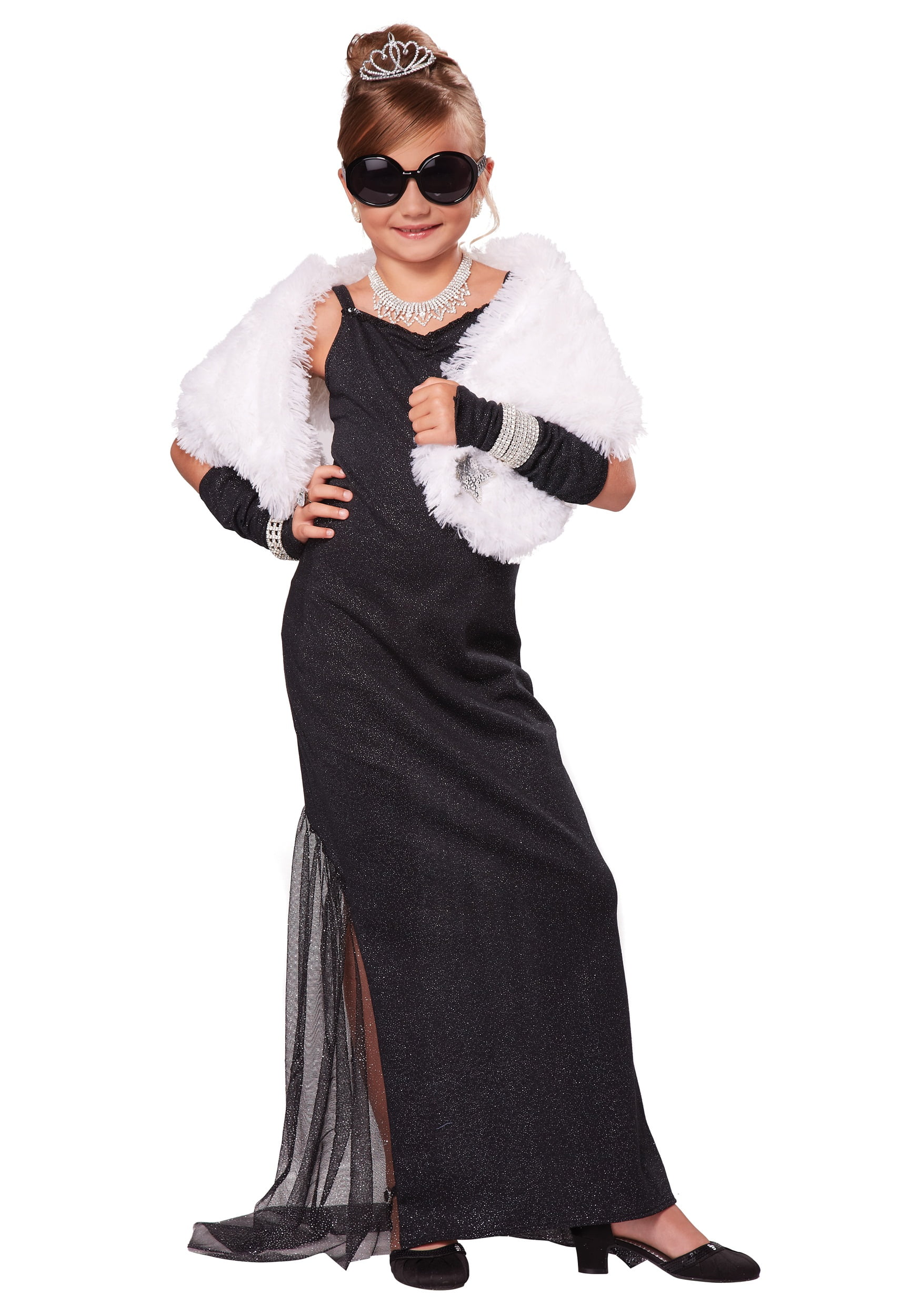 Interpretive hundehvalp Grænseværdi Girl's Hollywood Diva Costume - Walmart.com