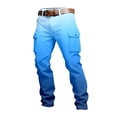 thumbnail image 4 of LILIYA Boys Outdoor Cargo Pants Hiking Trousers For Kids Youth Teenagers Sports Joggers Casual Wear Streetwear, 4 of 4