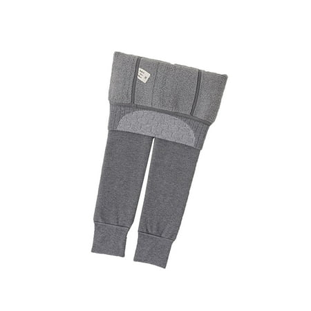 

IEUIBX Girls Pants Autumn Winter And Thickening Pantyhose For Children Nine Point Pantyhose For Girls Leggings Thermal Pantyhose Grey 9-12 Years
