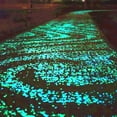 thumbnail image 6 of Glow in The Dark Rocks, 60pcs Multicolor Garden Pebbles Stone Luminous Fish Tank Aquariums Rocks, Decorations for Walkways, Gardens, Houseplants Powered by Light and Solar, Yellow, 6 of 8