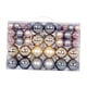 thumbnail image 4 of 100x adornos de Bolas de Navidad Macarena Colgantes Bolas Hierro Gris Oro, 4 of 8