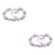 thumbnail image 2 of Brazalete Minnieouse de cristal de diamantes de imitación Ajustable para Niños Rosado 2Conjunto, 2 of 6