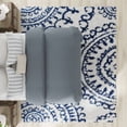 thumbnail image 2 of Mason Brooks Indigo Shag CG15A Transitional Geometric 8'3" X 10'0" Area Rug, 2 of 6