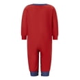 thumbnail image 4 of Pijamas navideños familiares a juego, conjunto de pijama con estampado de árbol de Navidad (camiseta y pantalón) para bebé/perro/perro/peluche)., 4 of 8