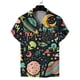 thumbnail image 3 of Camisa hawaiana de manga corta con estampado floral para hombre, camisas de solapa con estampado 3D de verano, camisas Y2k con botones, blusas de playa de gran tamaño, 3 of 5