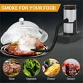 thumbnail image 4 of Fufafayo under $5 Cocktail Smoker Kit, Cocktail Smoker Kit, Food Smoker with Torch, Portable Smoker Infuser for Drinks, Meat, Cheese, BBQ, Includes Wood Chips, Hose, Brush, Gift Box, 4 of 9