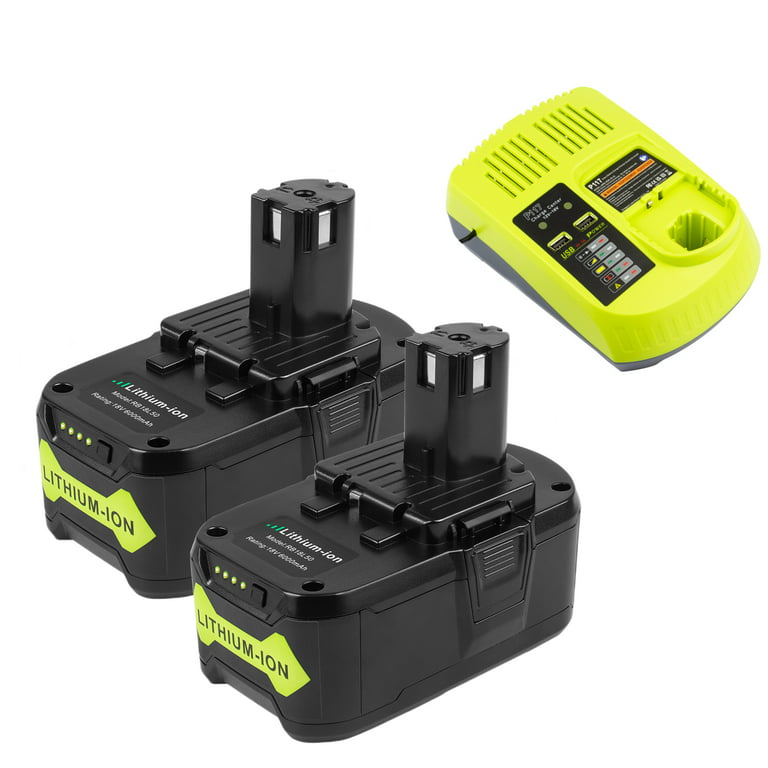 Battery Charger for Ryobi 18V Lithium Ion P102 P107 P108 BPL1815 18-Volt  ONE+