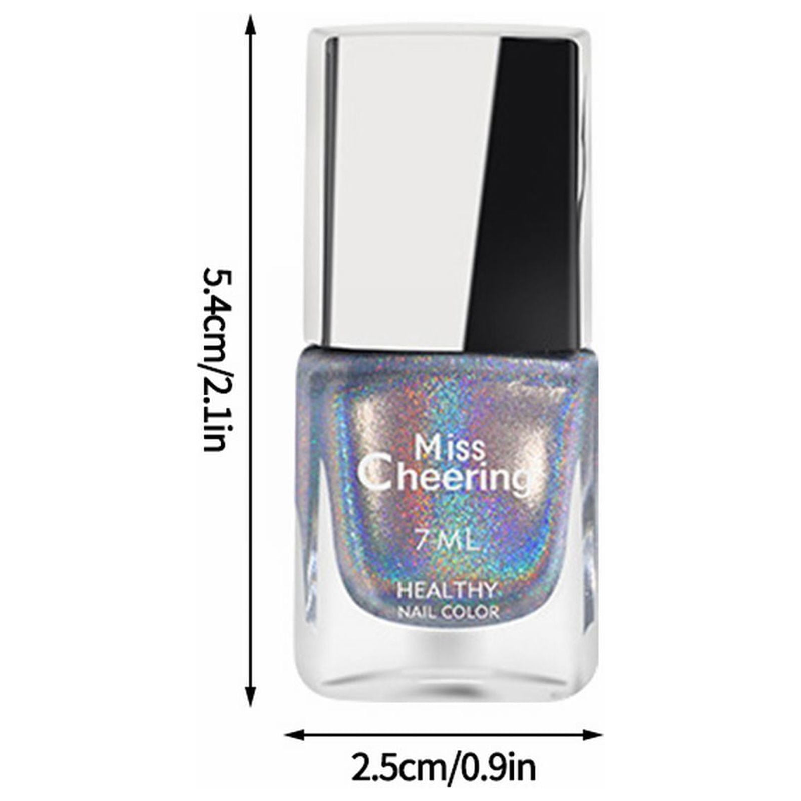 Peel off Glitter Gel Nail Lacquer Nail Varnish Remover Reflective Gel Liner Polish I Gel Nails Polish Flashing Gel Polish Nails for Kids 7-8 Gel Melt Polish Ready to Take off Base Coat Kids Polish