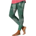 Funny Cute Leggings That Look Like Jeans Graphic Printed Tummy Control