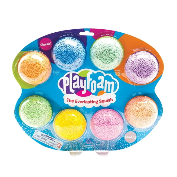 Educational Insights Playfoam Combo 8-Pack, Fidget, Sensory Toy, Gift for Boys & Girls, Ages 3, 4, 5+