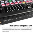 thumbnail image 3 of M9 Audio Interface Sound Card Live Voice Mixer External USB Sound Card Multiple Effects Sound Card Mixer Board, 3 of 5