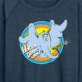 thumbnail image 3 of Dr. Seuss - Horton Draws A Who - Women's Lightweight French Terry Long Sleeve Shirt, 3 of 6